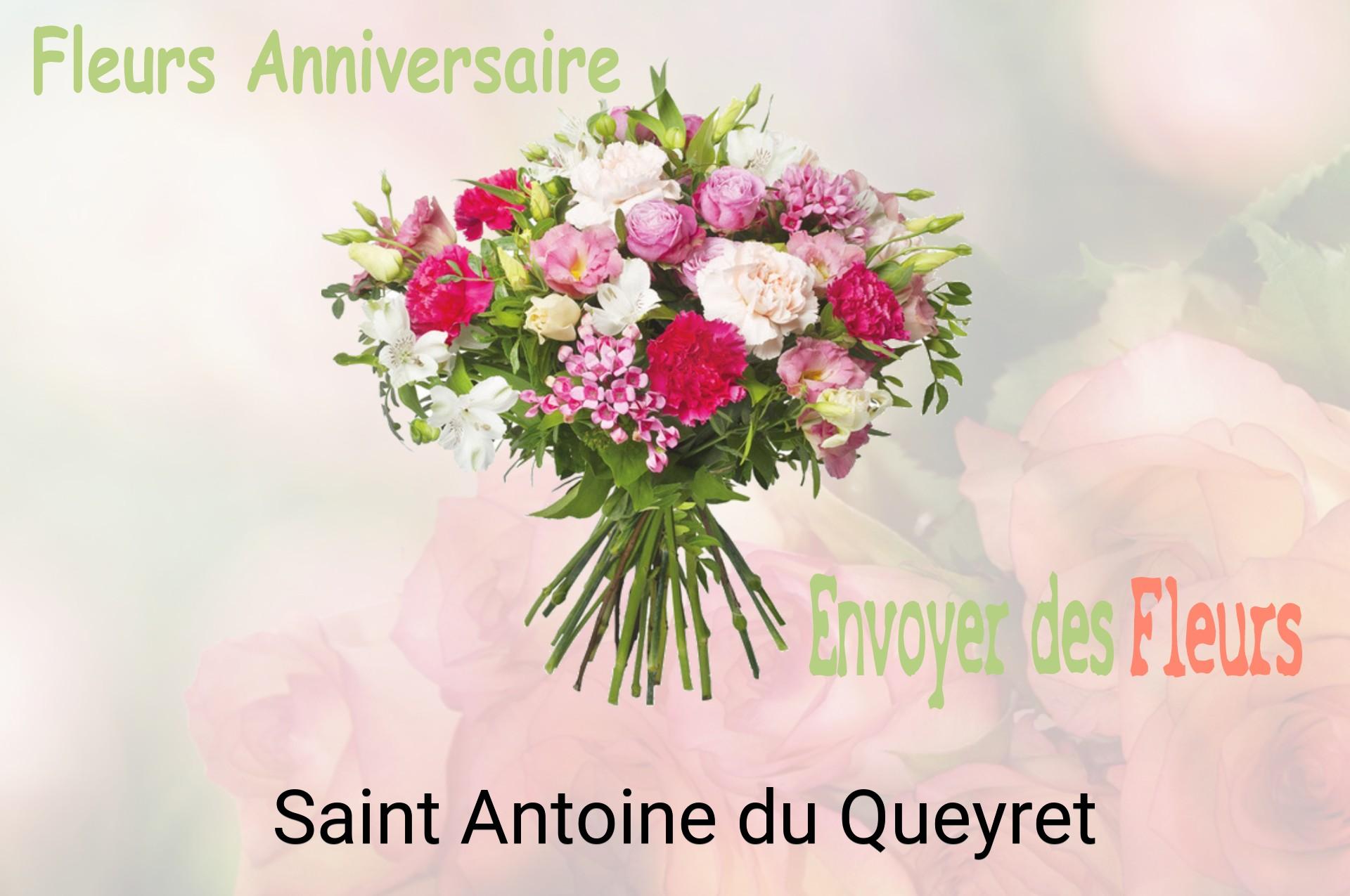 Bouquet de fleurs d’anniversaire livré à Saint-Antoine-du-Queyret