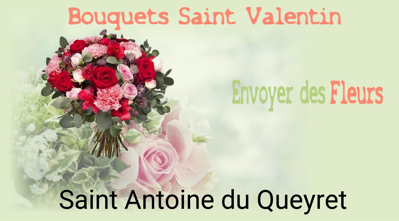 Roses de Saint-Valentin livrées à Saint-Antoine-du-Queyret